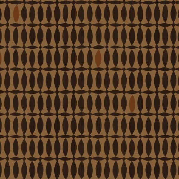 Olive leaf caramel, charcoal & russett