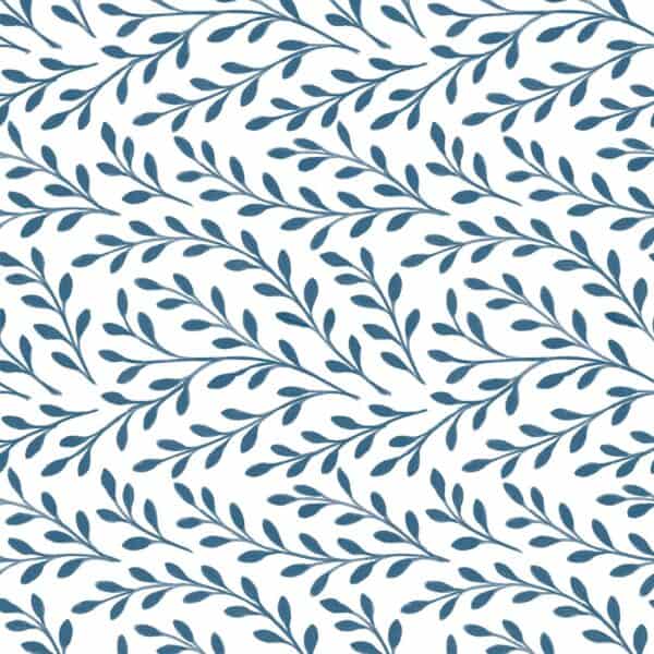 Vine china blue